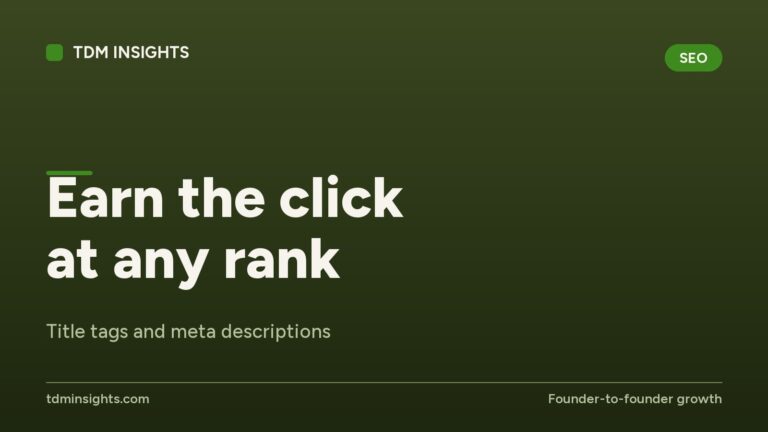 Digital marketing concept with focus on SEO and click-through strategies.